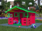 Детский домик с крышей